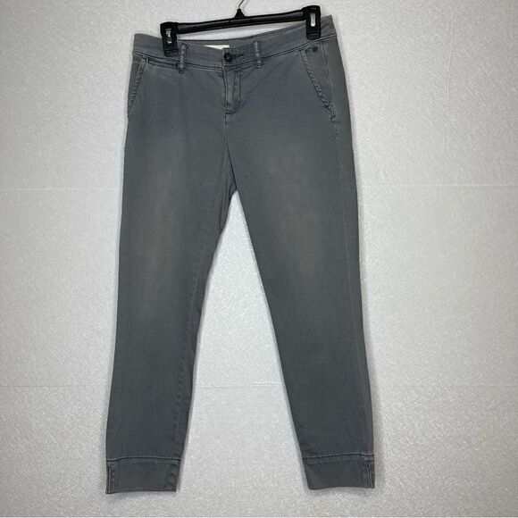 Anthro Pilcro and the Letterpress The Stet Crop Chino Pants 26 - Picture 3 of 8